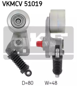 Натяжной ролик, поликлиновойремень SKF VKMCV 51019